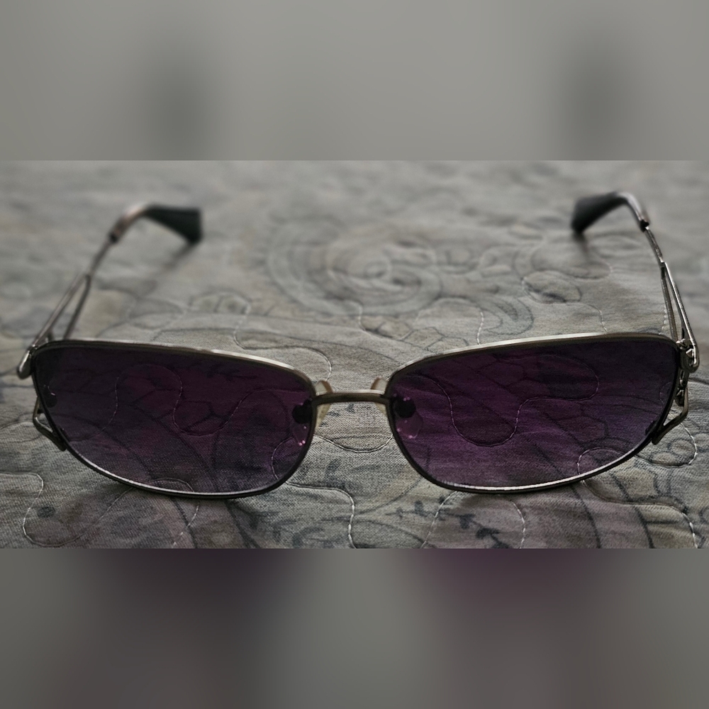 Michael Kors M2025S Purple Aviator Sunglasses - Picture 5 of 8